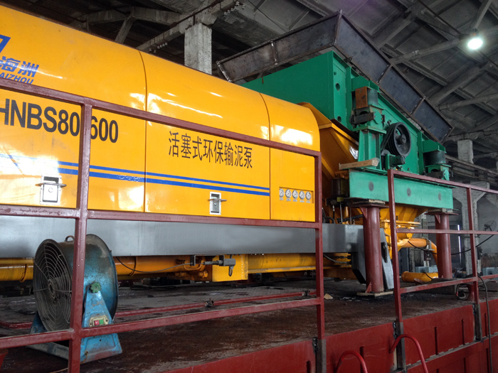水机世俱杯网页版登录入口正在研制的活塞式环保输泥泵